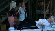 Ric is back on the gurney | Image: ABC